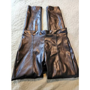 Zara Faux Leather Pants
